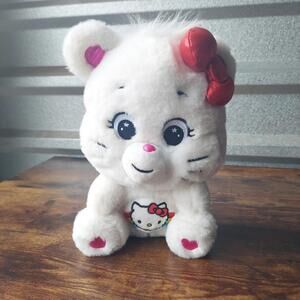 Sanrio Hello Kitty & Friends Care Bears Hello Kitty Loves Cheer Bear